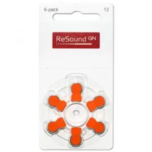 Батарейки для слуховых аппаратов ReSound №13